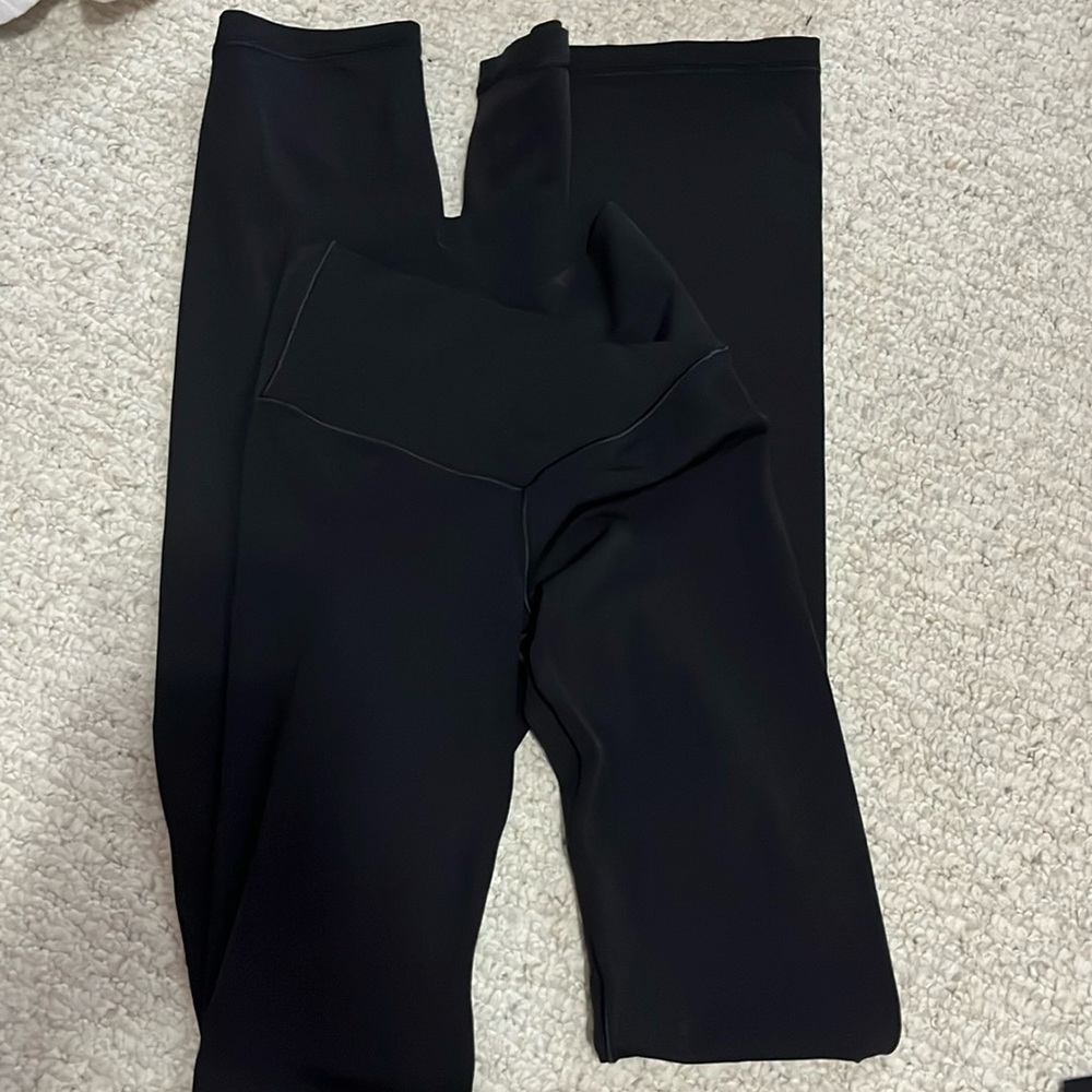aerie offline flare crossover leggings